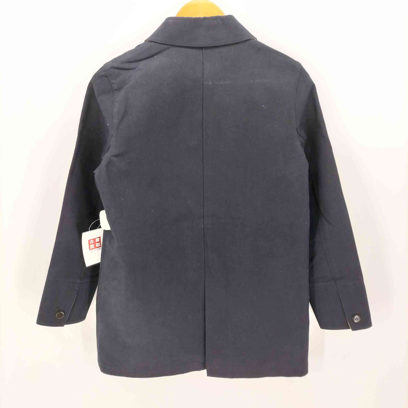 極美品✨Ralph Lauren ラルフローレン ステンカラーコート 比翼 本革 ラルフローレン RALPH LAUREN RL 比翼 コットン ナイロン ステンカラー