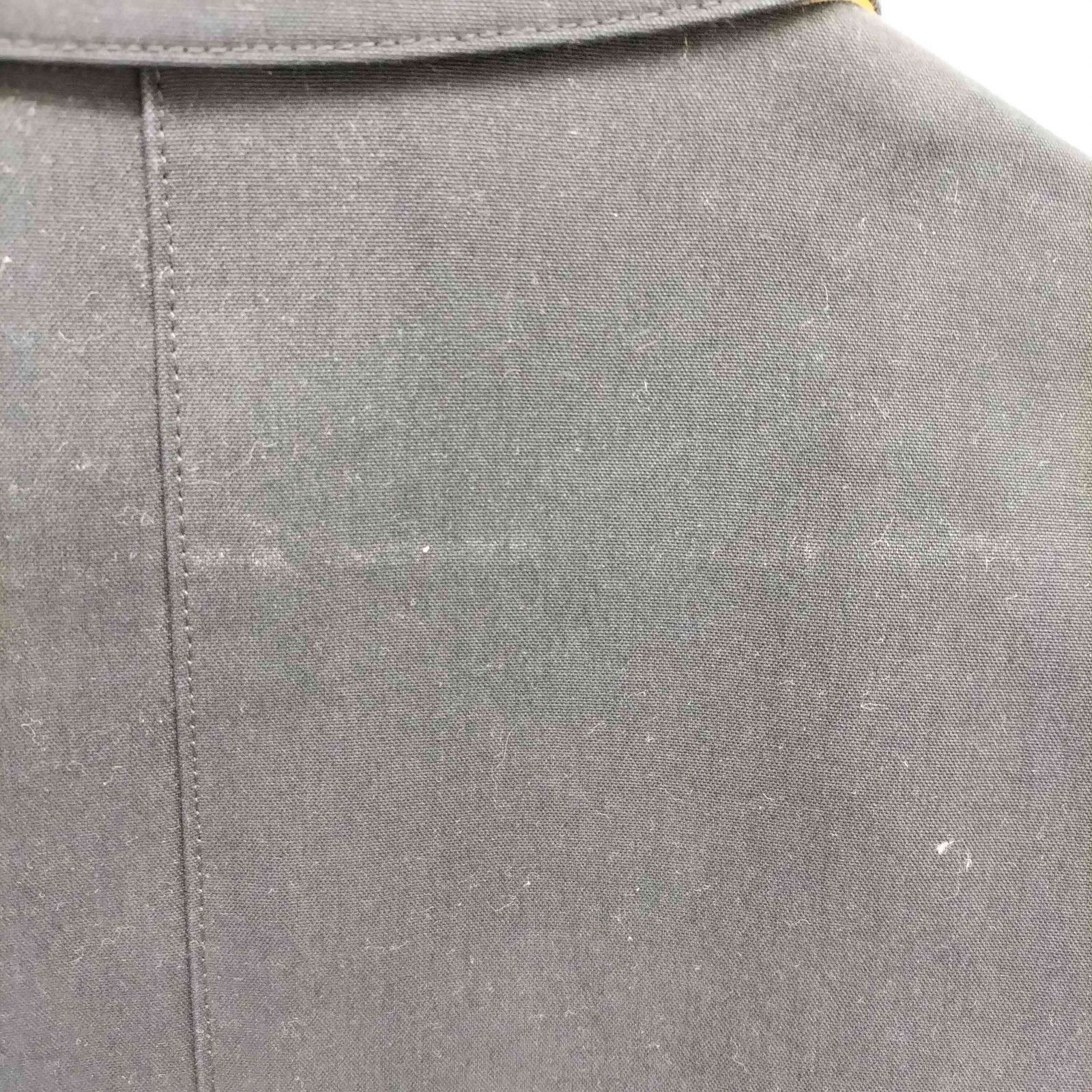 極美品✨Ralph Lauren ラルフローレン ステンカラーコート 比翼 本革 ラルフローレン RALPH LAUREN RL 比翼 コットン ナイロン ステンカラー