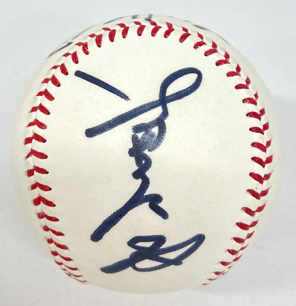 カープ 元コーチ新井宏昌さん直筆サインボール 名球会 新井宏昌 直筆