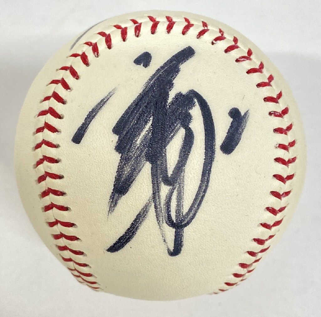 日本ハムファイターズ 直筆サインボール 小笠原道大 - メルカリ