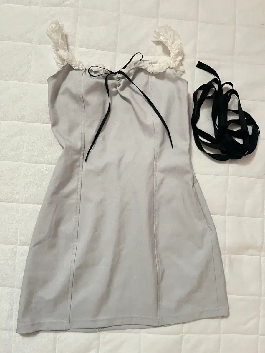 DRYROSE コルセットONE PIECE ライトグレー