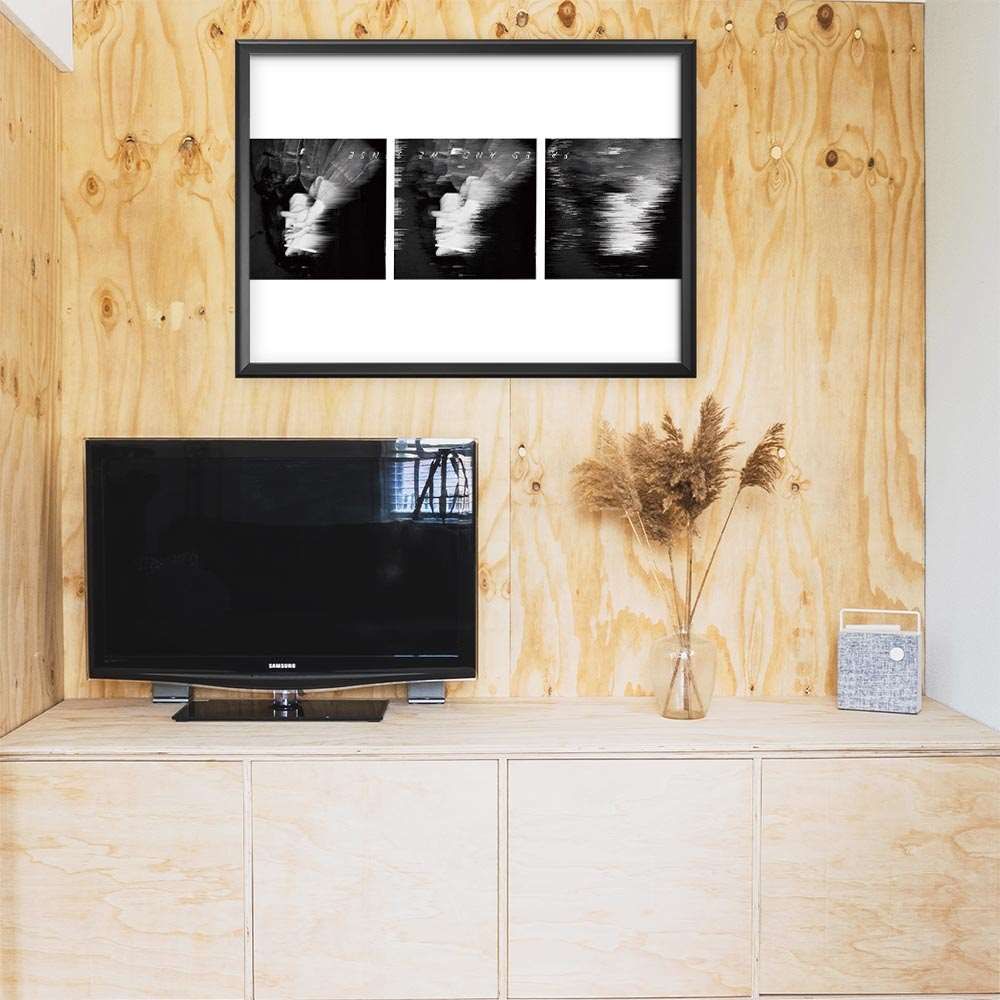 A1サイズ（約59x84cm）】【pbg-poster-2189】女性 アート 白黒 フォト