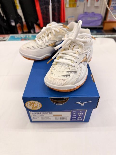 MIZUNO バドミントンシューズ ウェーブファングプロ 19 0㎝のみ