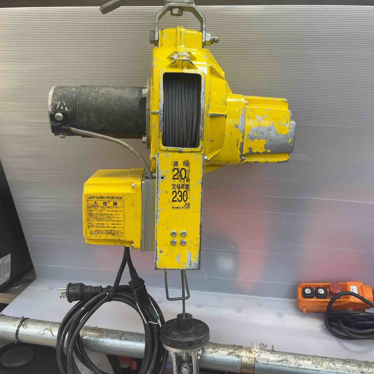 トーヨーコーケン TKK ベビーホイスト BH N 420 電動ホイスト