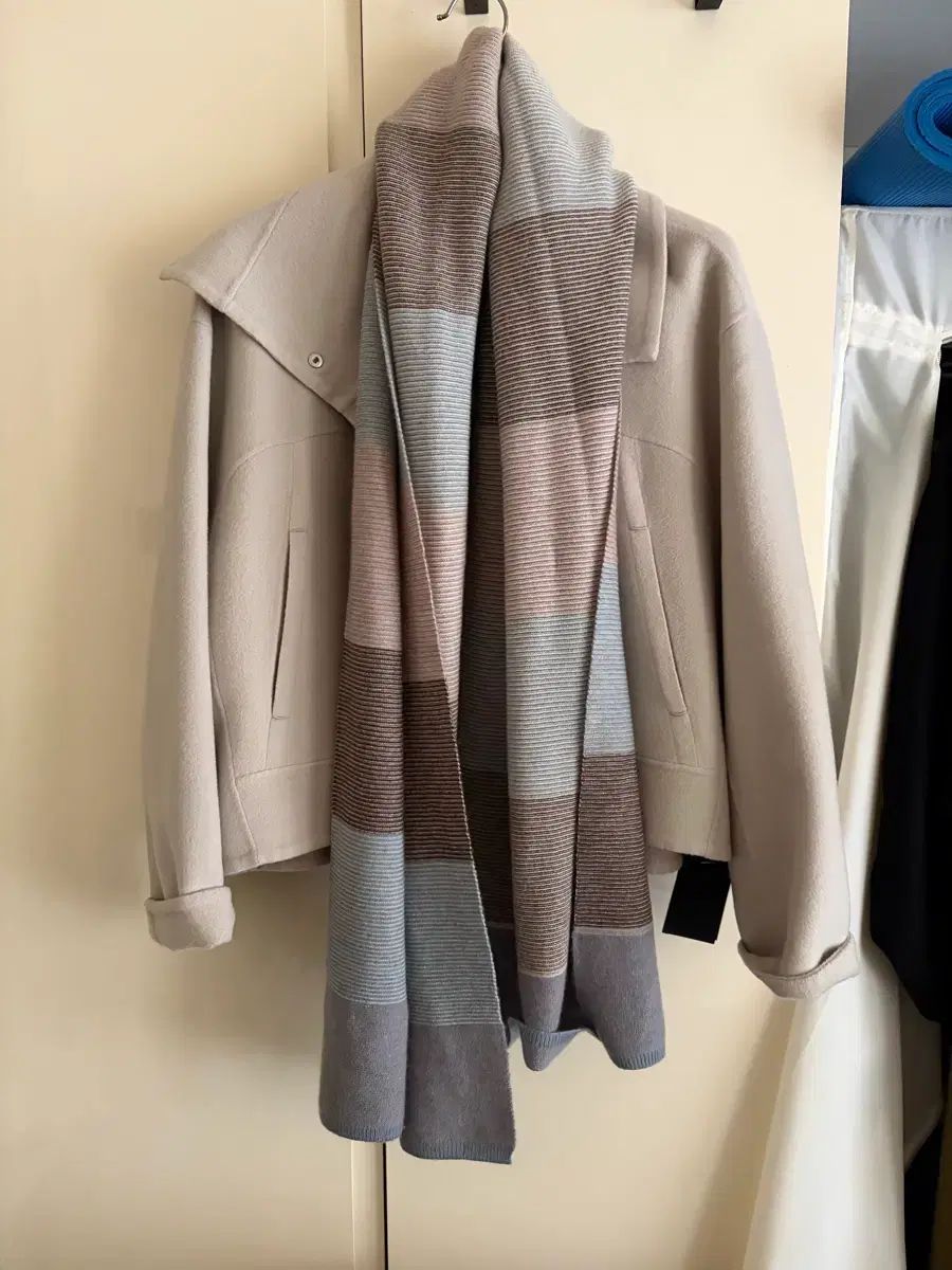 ほぼ ゴビ カシミア オーバーサイズ マフラー ショール