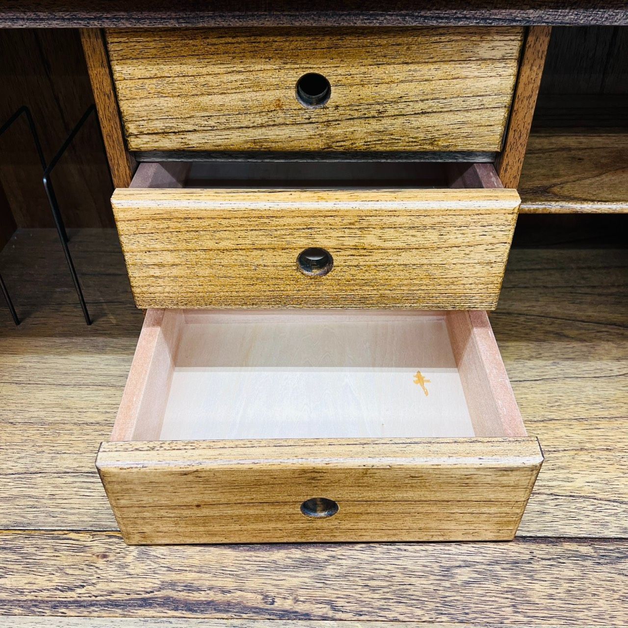 東海家具 TOKAIKAGU ライティングデスク ビューロデスク 机 天然木