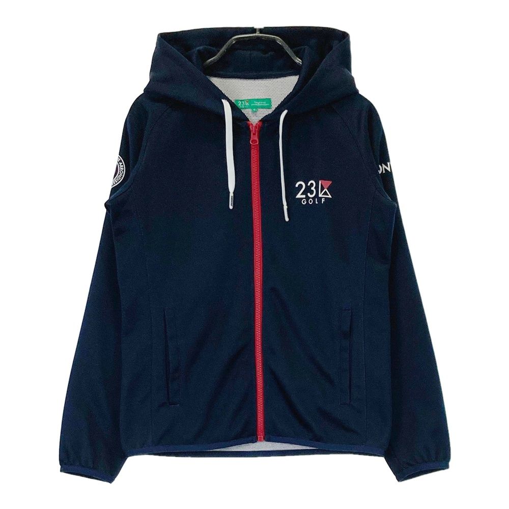 サイズ：0 23区GOLF ニジュウサンクゴルフ フード付き 長袖ジップ