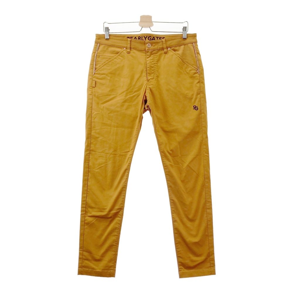 サイズ 5 PEARLY GATES パーリーゲイツ ストレッチパンツ ブラウン系 ゴルフウェア メンズ ストスト