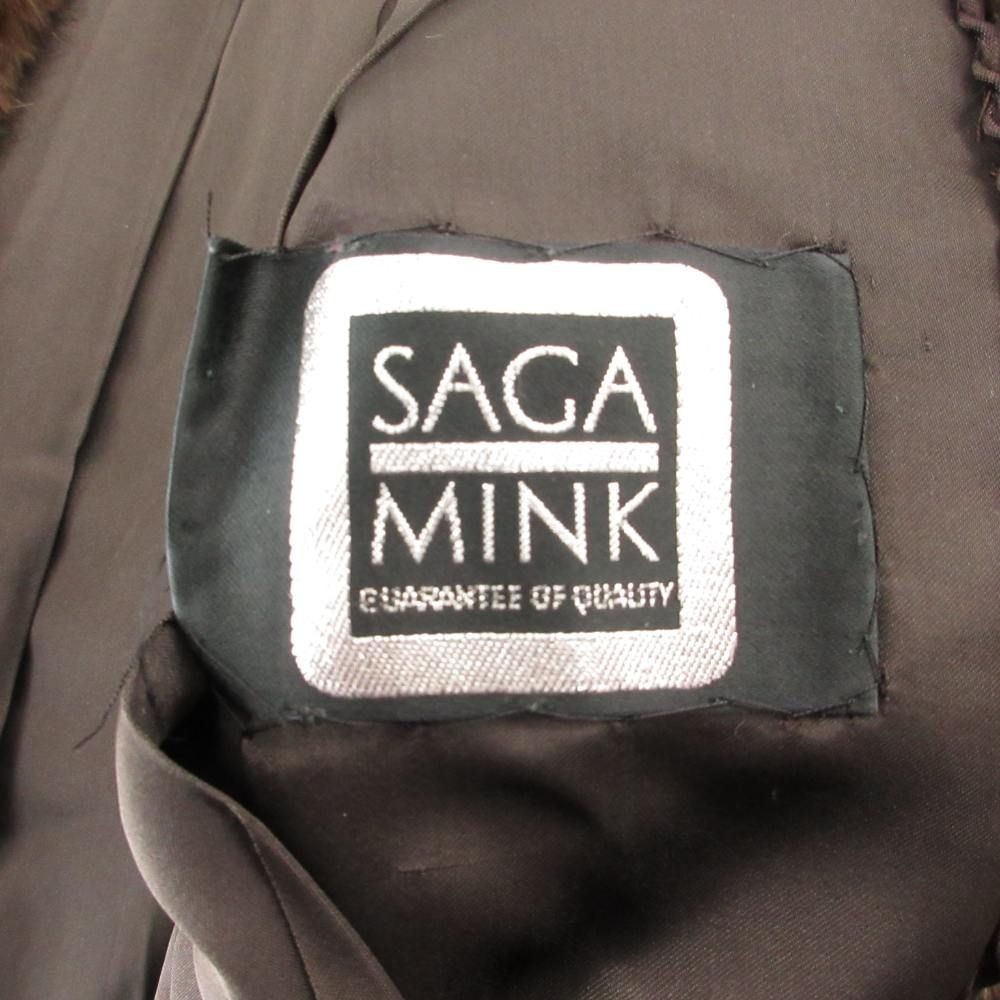 サガミンク SAGA MINK 銀サガ ファーコート 15 毛皮 ミンクファー