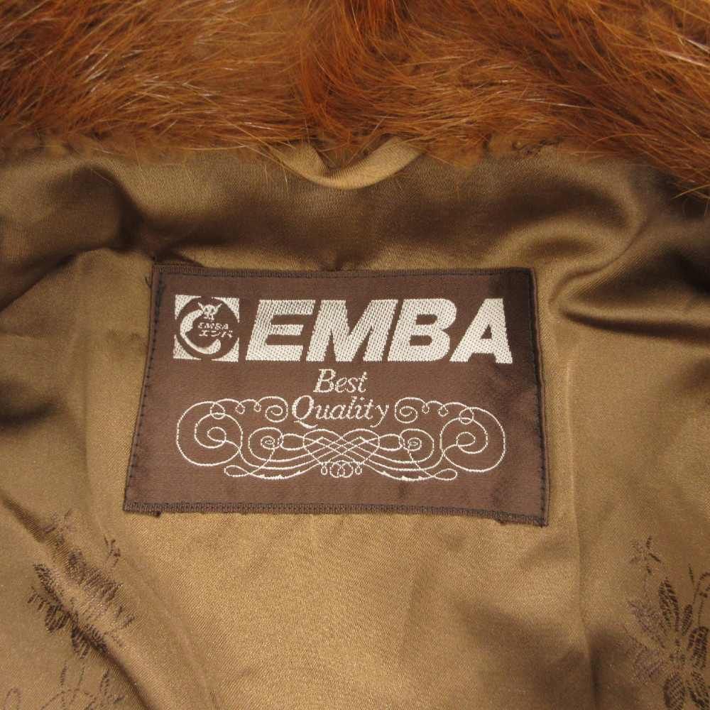 エンバ EMBA ファーコート 11 毛皮 ヌートリアファー ミドル ハーフ丈