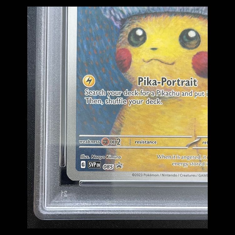 PSA10】 Pikachu with Grey Felt Hat 《ゴッホピカチュウ》 (プロモ