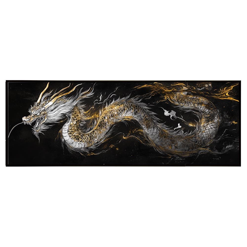 A0サイズ（約84x119cm）】【pn-poster-13】龍神 ドラゴン 辰 開運 金運