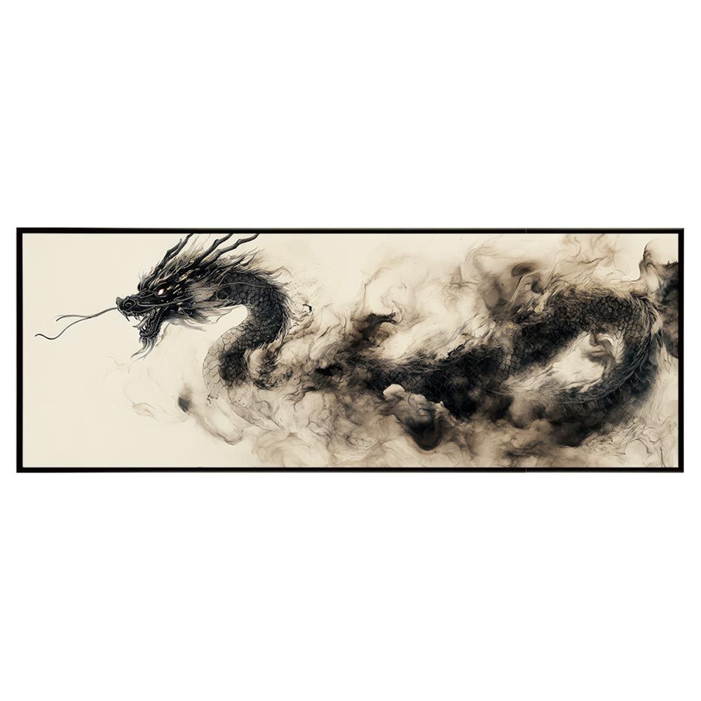 A3サイズ（約30×42cm）】【pn-poster-32】龍神 ドラゴン 辰 開運 金運