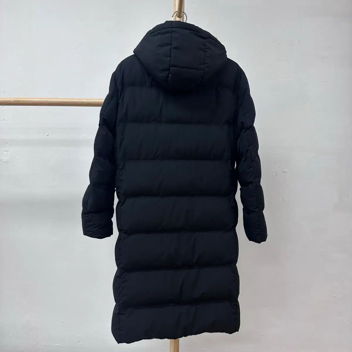 タグ付き未使用⚑ ユニクロプラスJ ロングダウンジャケット　ブラック　XL UNIQLO ユニクロ ブラック ダウンジャケット ロング丈 アウター L