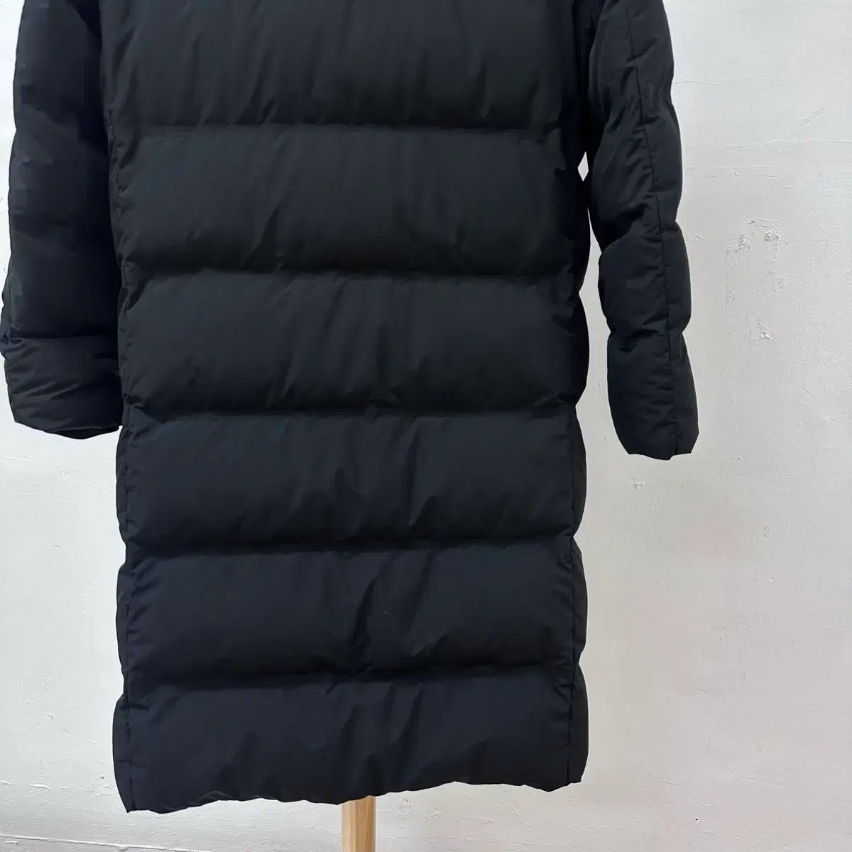 タグ付き未使用⚑ ユニクロプラスJ ロングダウンジャケット　ブラック　XL UNIQLO ユニクロ ブラック ダウンジャケット ロング丈 アウター L