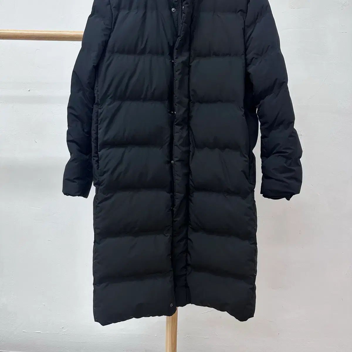 UNIQLO ユニクロ ブラック ダウンジャケット ロング丈 アウター L