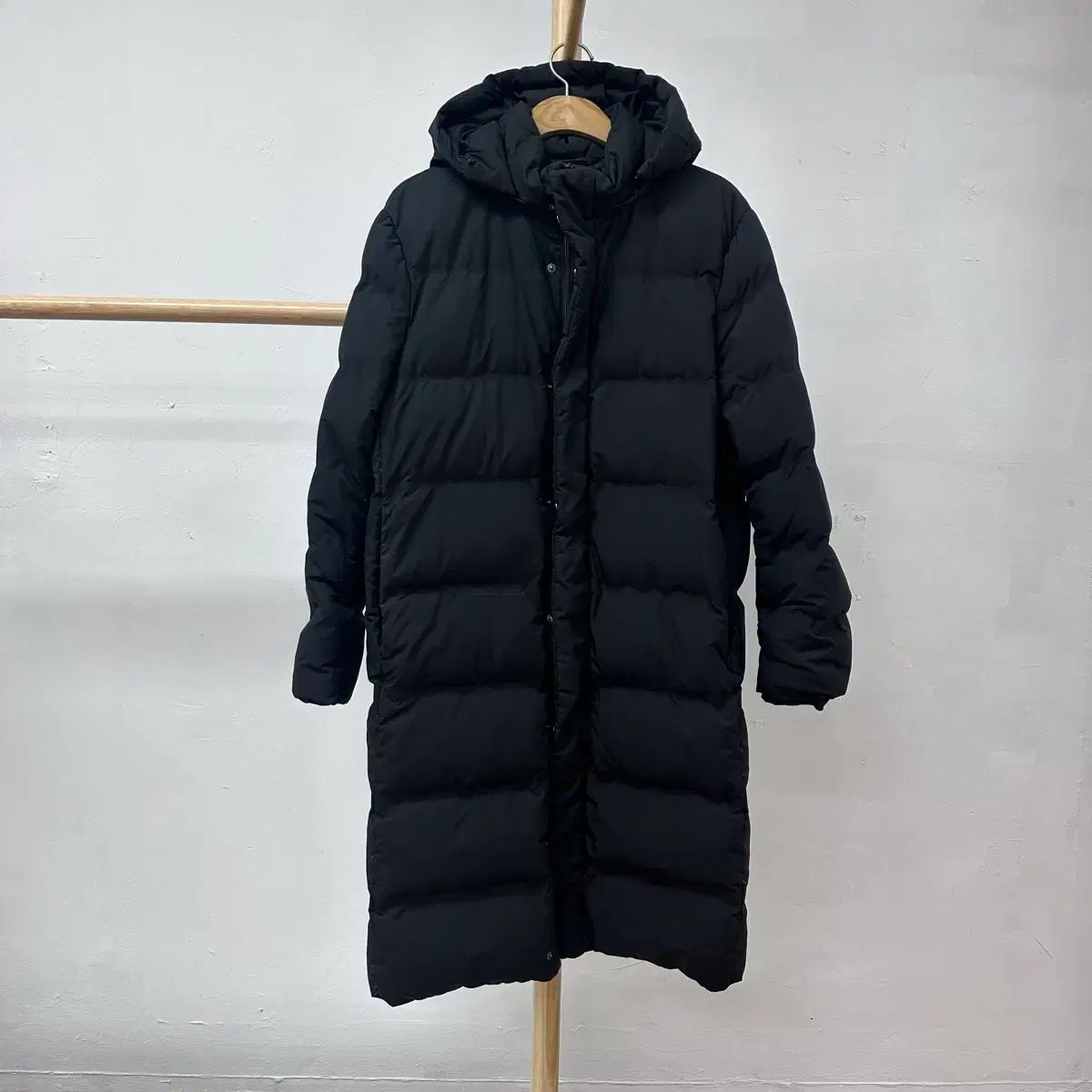 UNIQLO ユニクロ ブラック ダウンジャケット ロング丈 アウター L