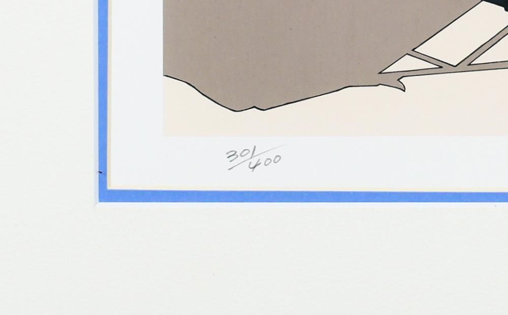 真作】【WISH】わたせせいぞう「Let's Join It !」シルクスクリーン 8