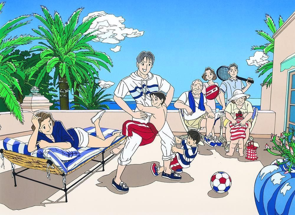 ☆わたせせいぞう☆TWO ON THE ROAD☆サインあり わたせせいぞう☆TWO