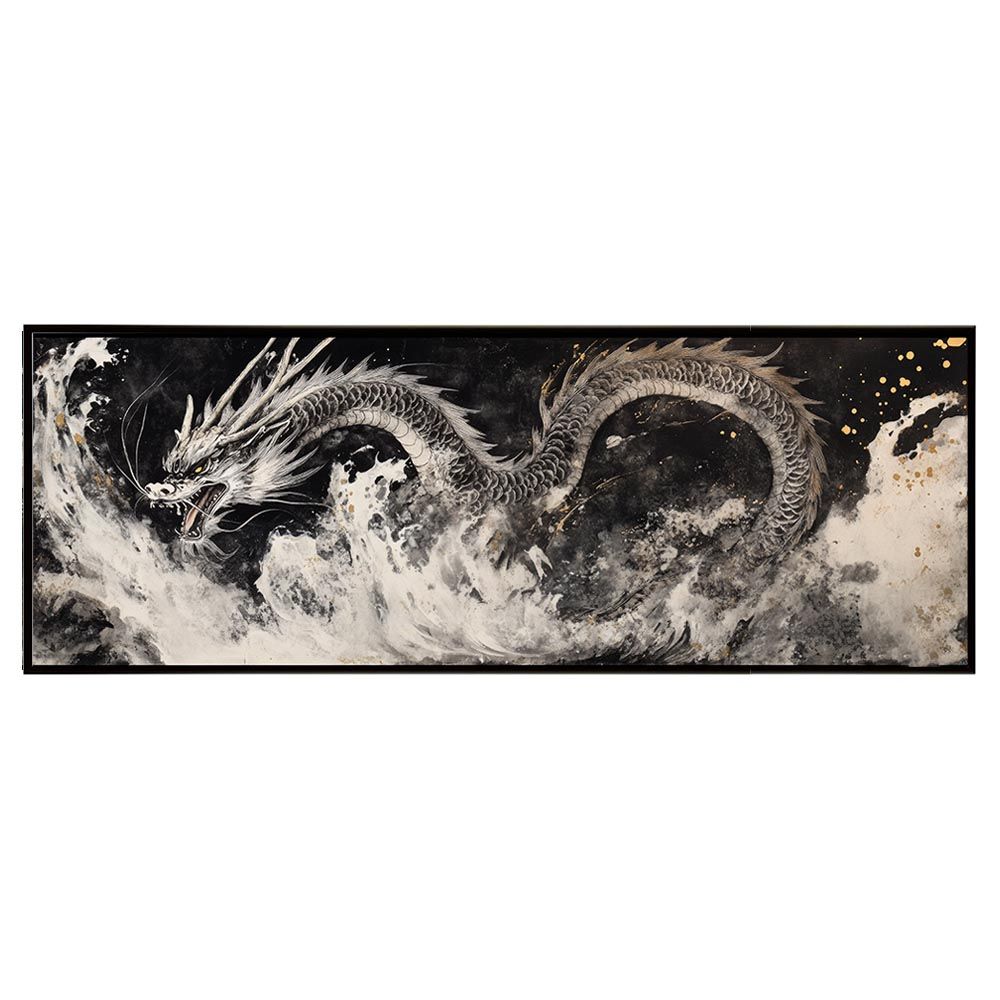 A1サイズ（約59x84cm）】【pn-poster-56】龍神 ドラゴン 辰 開運 金運