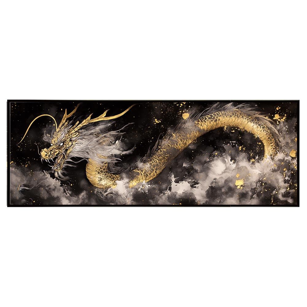 A0サイズ（約84x119cm）】【pn-poster-42】龍神 ドラゴン 辰 開運 金運