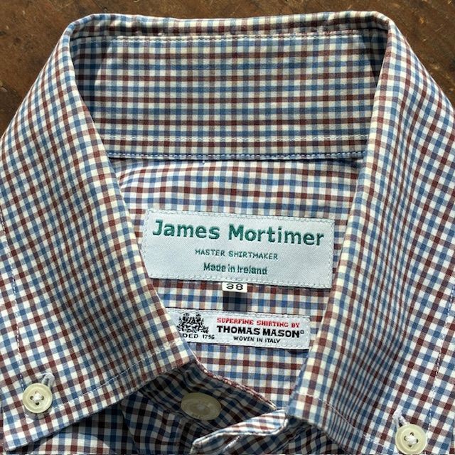 ジェームスモルティマー James Mortimer ボタンダウンシャツ - メルカリ