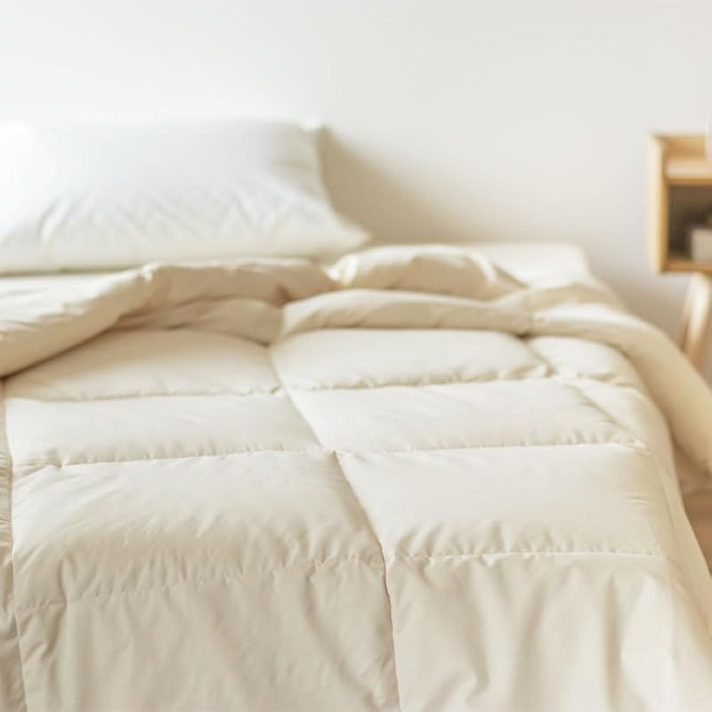 ふとん工房 グーグ 羽毛肌掛けふとん リ ニュー ダウン85% シングルサイズ 150 cm×210 cm 0.2 kg ダウンケット 無地 羽毛 布団 羽毛ふとん