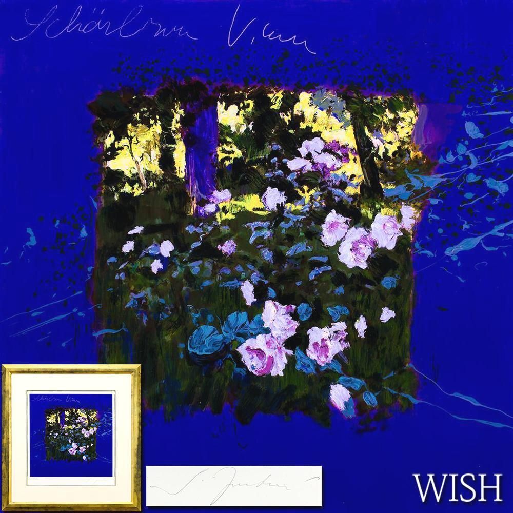 真作】【WISH】トレンツ・リャド J.Torrents Llado「白薔薇」シルク