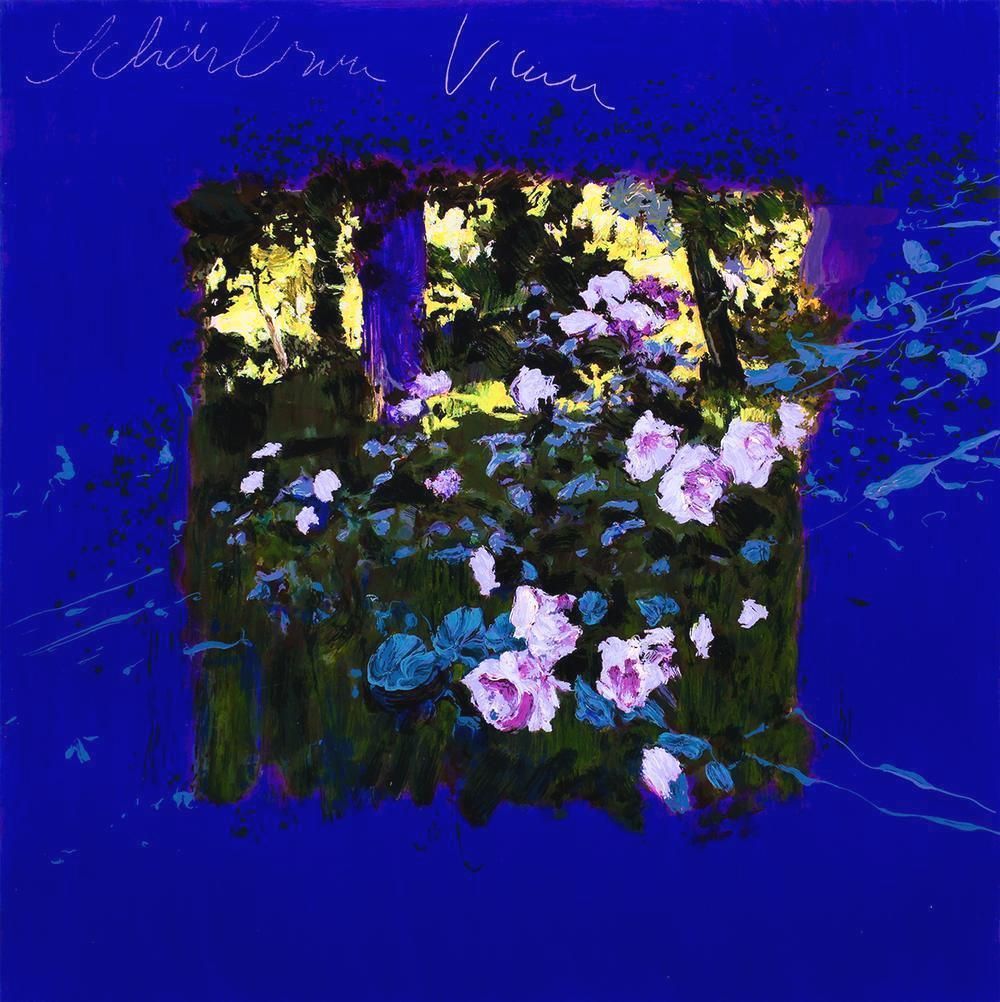 真作】【WISH】トレンツ・リャド J.Torrents Llado「白薔薇」シルク