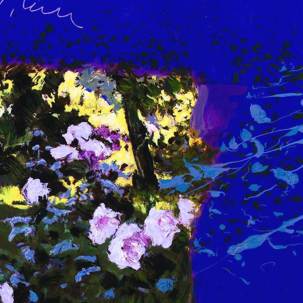 真作】【WISH】トレンツ・リャド J.Torrents Llado「白薔薇」シルク