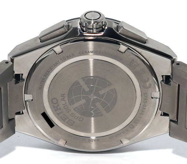 クロノグラフ GPS衛星電波修正