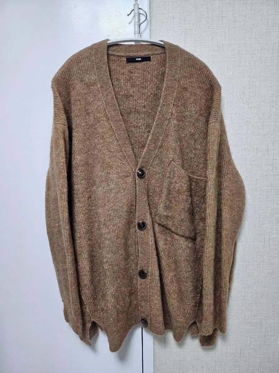 SYSTEM homme オーバーサイズ モヘア カーディガン