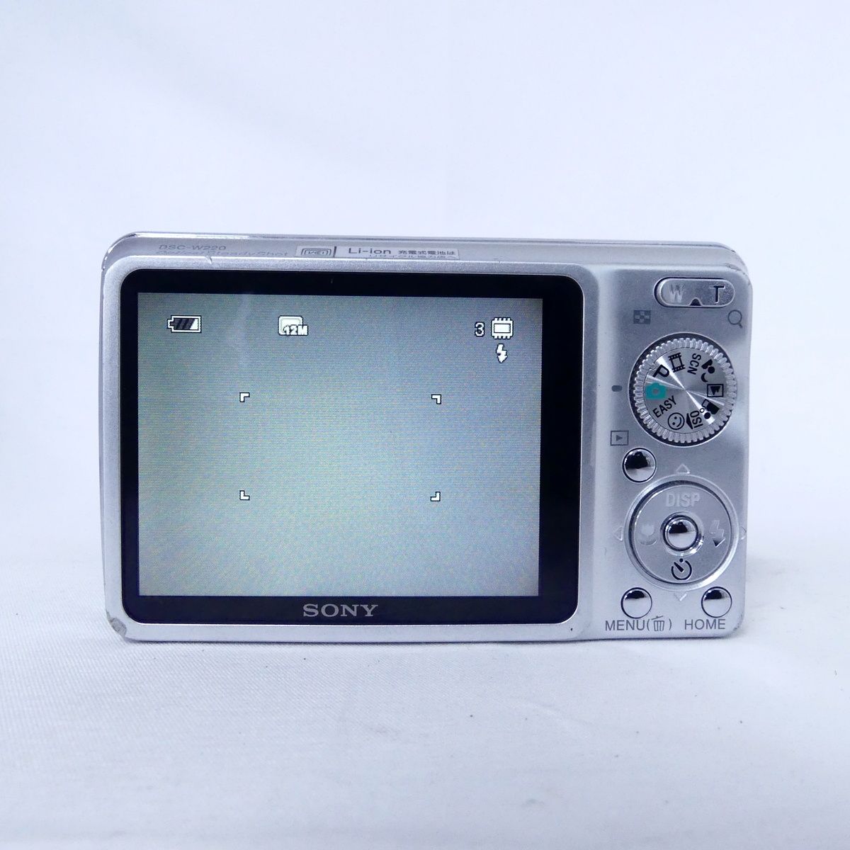 SONY ソニー Cyber-shot DSC-W220 シルバー デジタルカメラ コンパクト