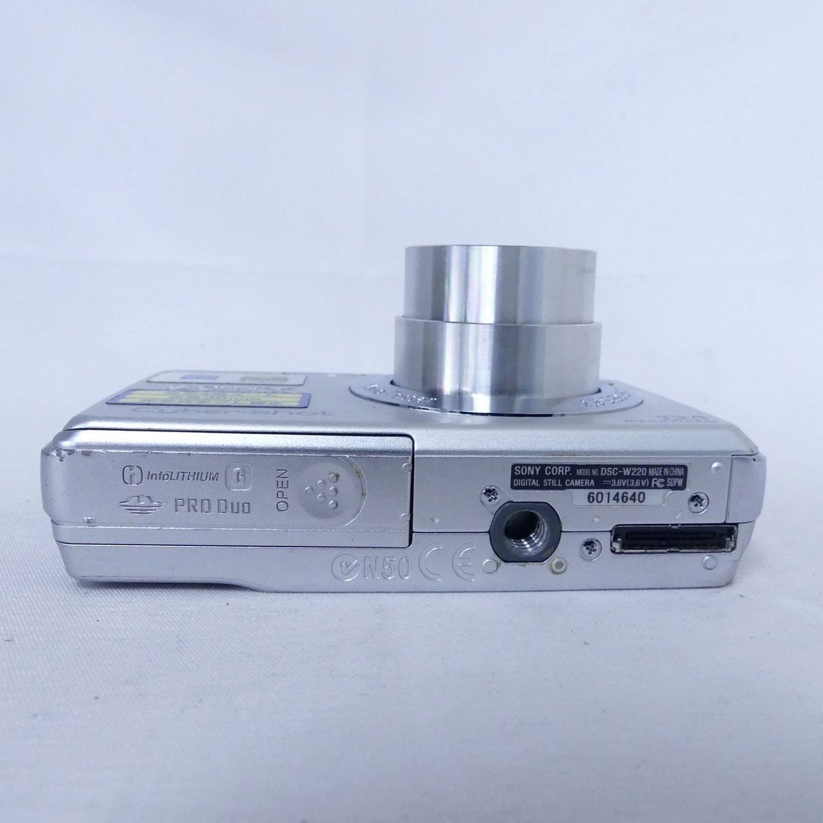 SONY ソニー Cyber-shot DSC-W220 シルバー デジタルカメラ コンパクト