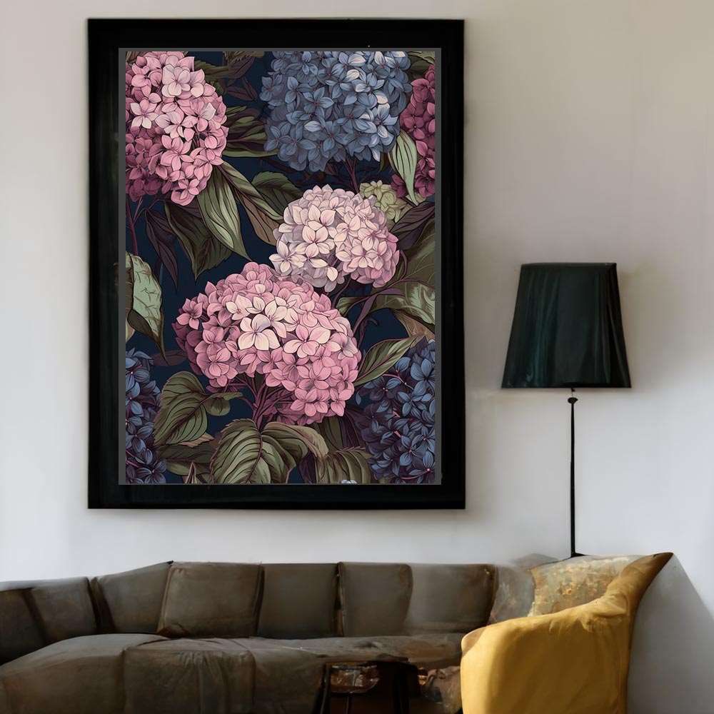 A0サイズ（約84x119cm）】【si-poster-108】ポスター ボタニカル 花