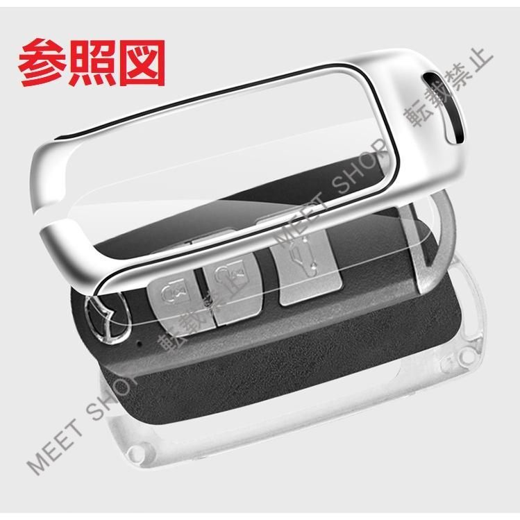 Kアクセサリー 特価人気商品☆マツダ MAZDA☆深錆色/グリーン☆キーケース 車用 TPU