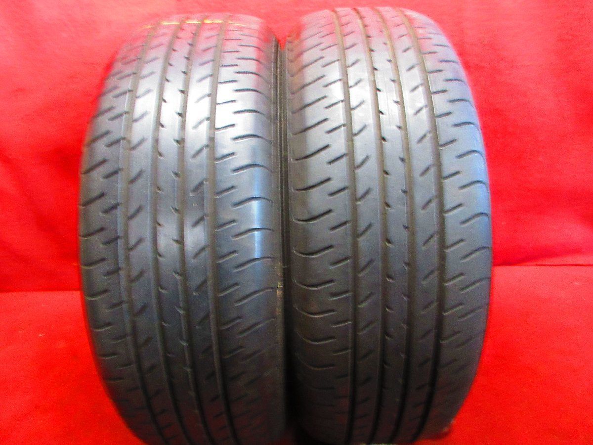 タイヤ 2本 225 60 R 17 ヨコハマ ブルーアース E 51 バリ山 溝アリ 16549 T