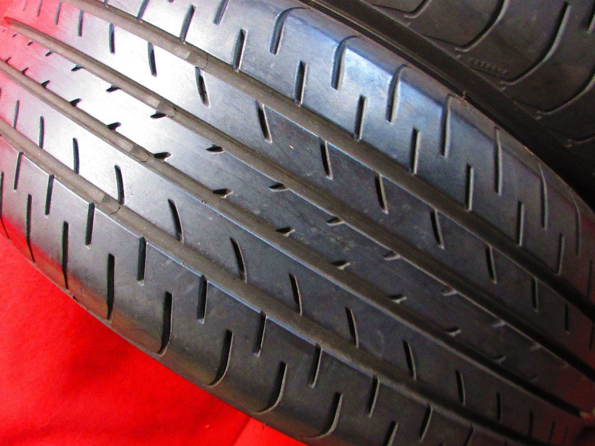 タイヤ 2本 225 60 R 17 ヨコハマ ブルーアース E 51 バリ山 溝アリ 16549 T