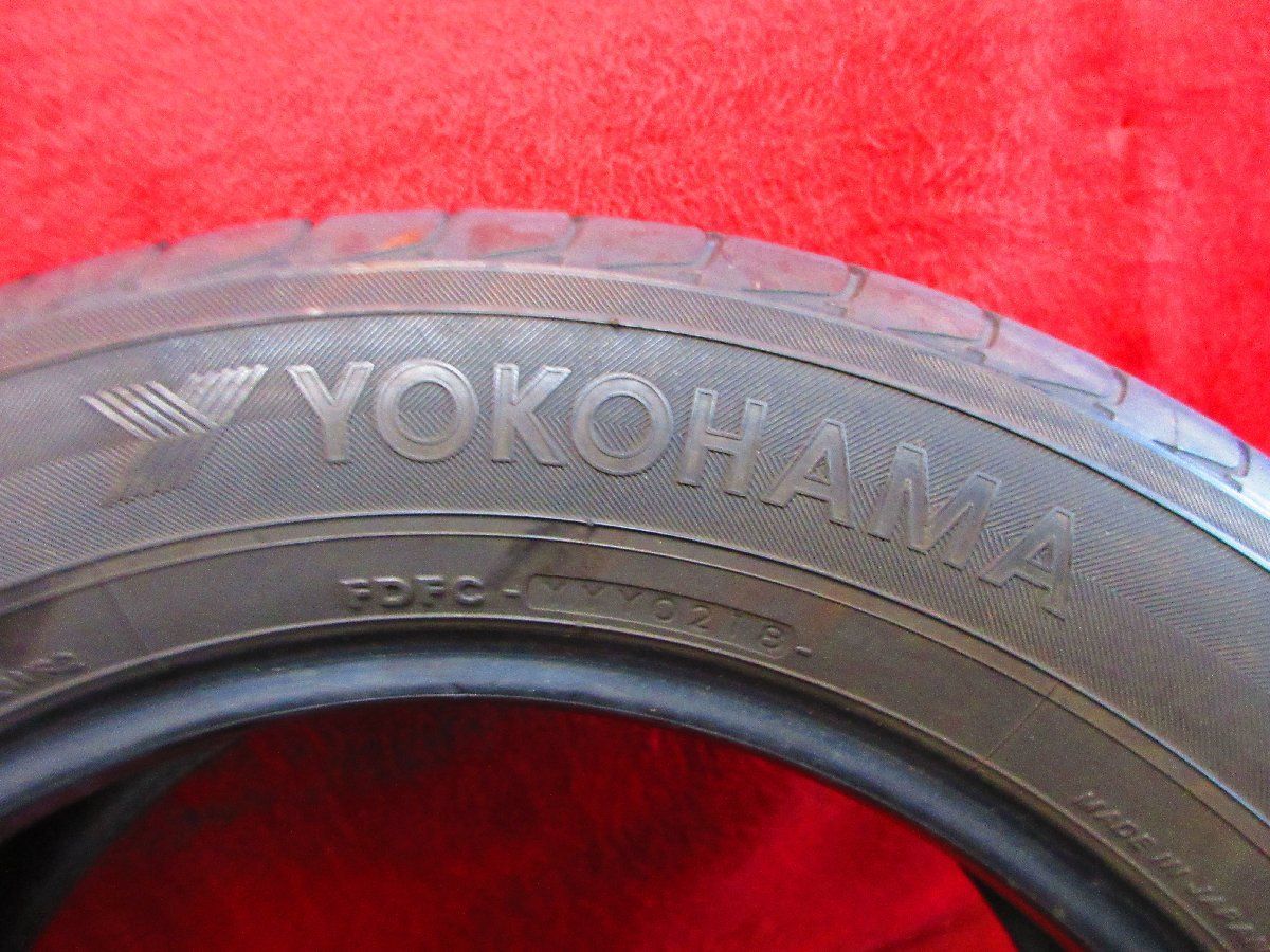  タイヤ 2本 225 60 R 17 ヨコハマ ブルーアース E 51 バリ山 溝アリ 16549 T 17インチ サマータイヤ ノーマルタイヤ