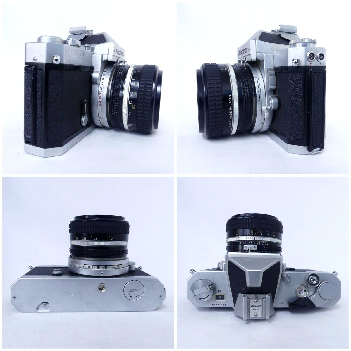Nikomat ニコマート FTN + NIKKOR 50mm 1:1.4 f1.4 フィルムカメラ