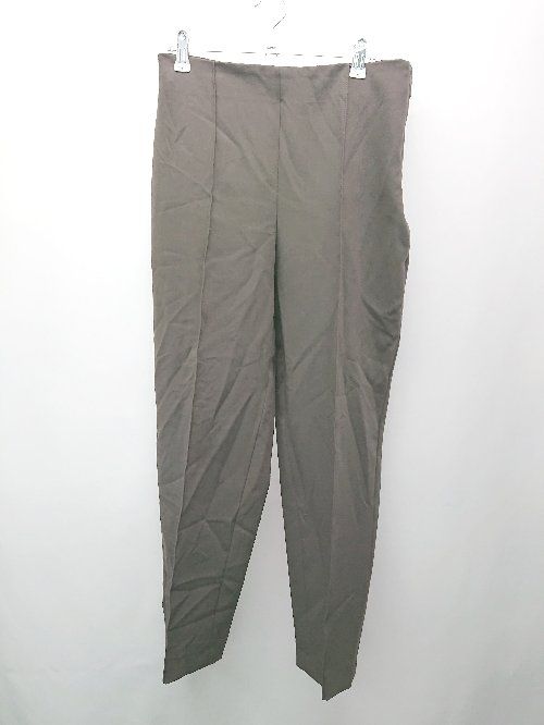 ◇ ZARA ザラ サイドファスナー センタープレス カジュアル ストレート