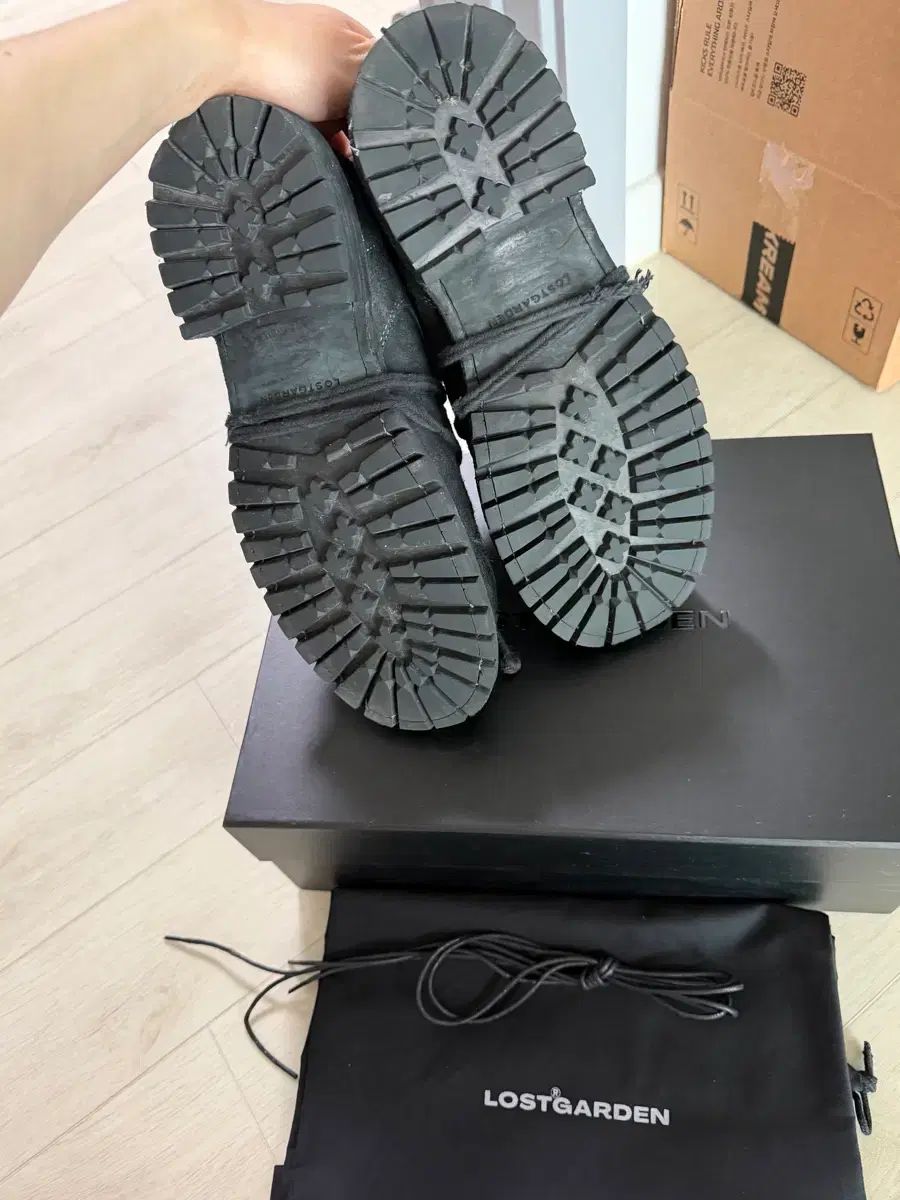  43 LOSTGARDEN Nestor ネストル THE B ドビ ローファー ブーツ 革靴