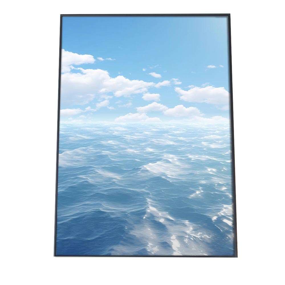 A 約59 x 84 cm si poster 1173 ポスター サーフ系 海 ブルー さわやか 海岸 ヤシの木 空 インテリア おしゃれ ファッション フォト オシャレ モダン