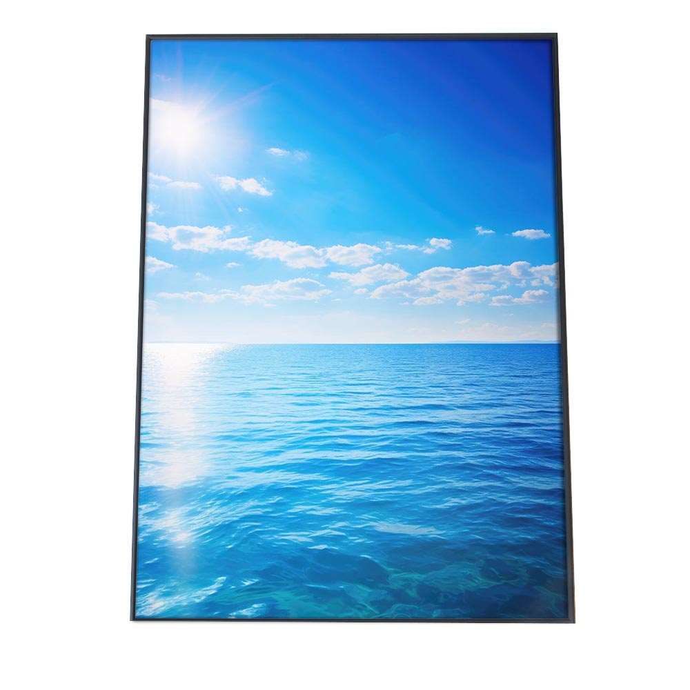 A 約42 x 59 cm si poster 1175 ポスター サーフ系 海 ブルー さわやか 海岸 ヤシの木 空 インテリア おしゃれ ファッション フォト オシャレ モダン