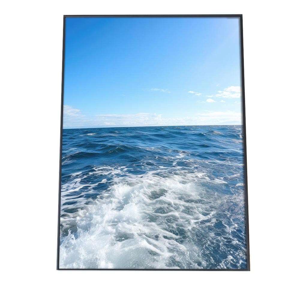 B 約51 x 73 cm si poster 1177 ポスター サーフ系 海 ブルー さわやか 海岸 ヤシの木 空 インテリア おしゃれ ファッション フォト オシャレ モダン