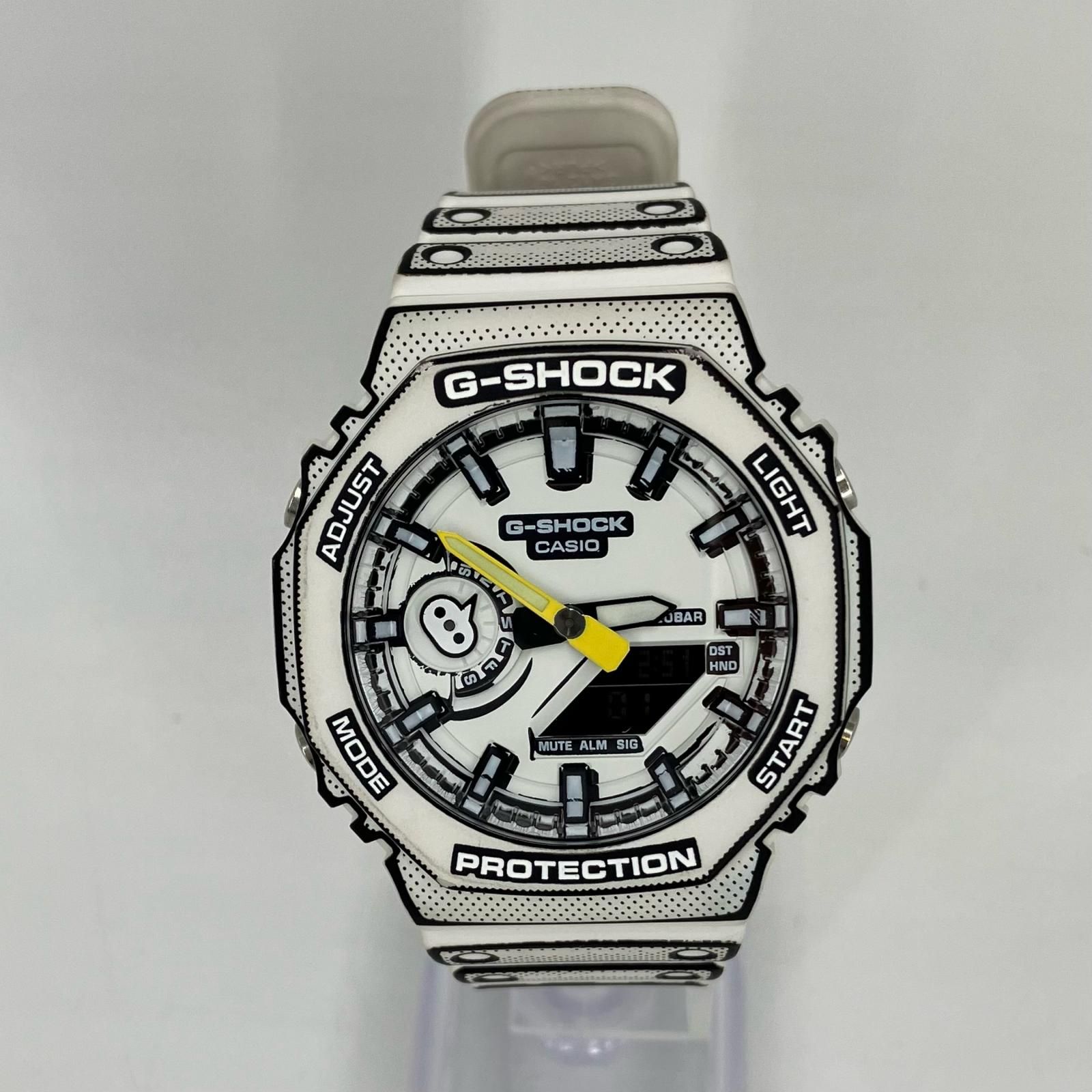 G SHOCK ジーショック 腕時計 アナデジクォーツ GA 2100 MNG 7 AJR ホワイト 131