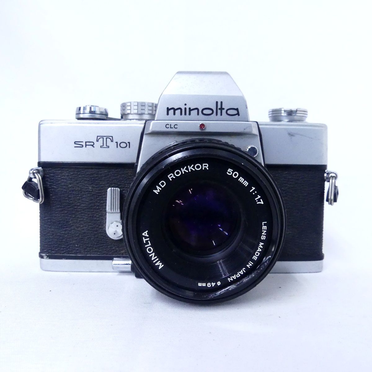 minolta ミノルタ SRT101 + MD ROKKOR 50mm 1:1.7 f1.7 フィルムカメラ