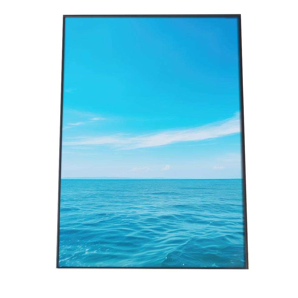 A 約42 x 59 cm si poster 1193 ポスター サーフ系 海 ブルー さわやか 海岸 ヤシの木 空 インテリア おしゃれ ファッション フォト オシャレ モダン