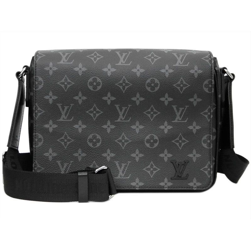 A ルイ ヴィトン LOUIS VUITTON モノグラム エクリプス ショルダーバッグ メッセンジャーバッグ ディストリクト PM NV 3 M 46255