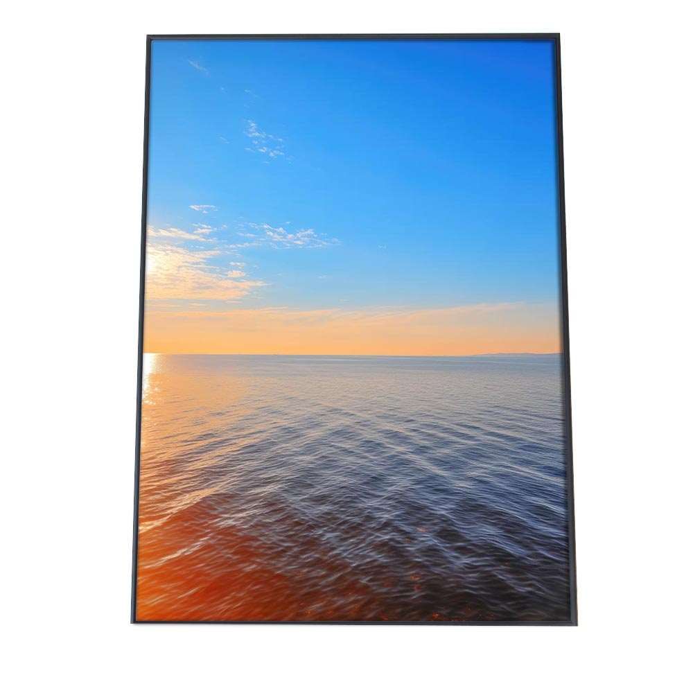 A 約42 x 59 cm si poster 1199 ポスター サーフ系 海 ブルー さわやか 海岸 ヤシの木 空 インテリア おしゃれ ファッション フォト オシャレ モダン